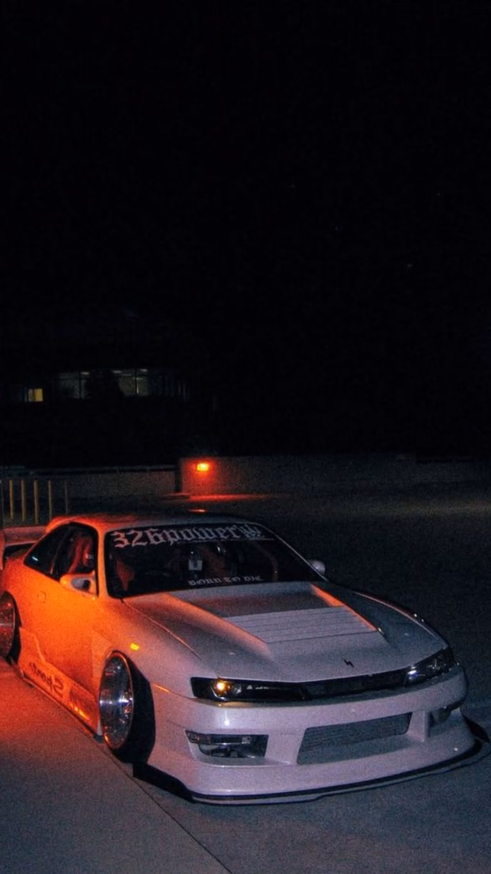 early 2000s modified compact car photograph -