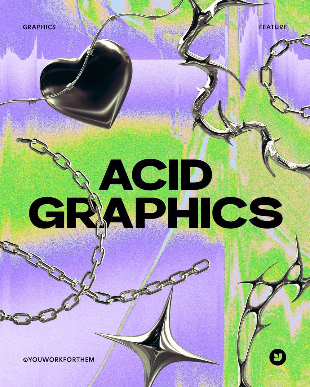Acid Graphics aesthetic - Acid Graphics - Bold Style for Modern Design 🎨⚡ Acid Graphics blend retro nostalgia with bold, experimental design, creating a striking collection of vivid color palettes and audacious patterns. This eclectic mix of assets offers a rebellious take on contemporary aesthetics, making it ideal for high-impact branding, editorial layouts, and digital visuals. Designed for creatives who push boundaries, Acid Graphics deliver an electrifying visual experience that stands out across any medium. ⤵️...