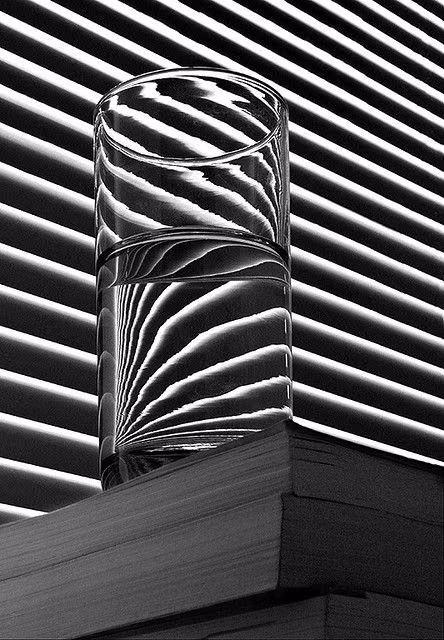distorted glass liquid refraction photograph - jsuhanick - Water Glass Refraction