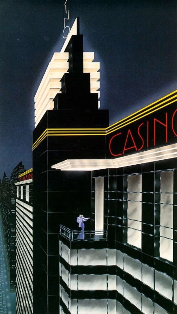 Art Deco aesthetic -