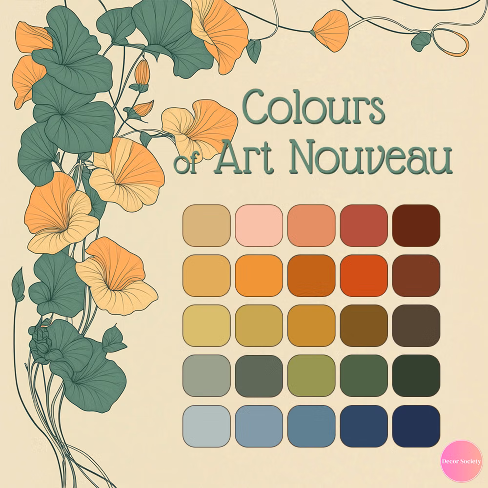 Art Nouveau aesthetic -