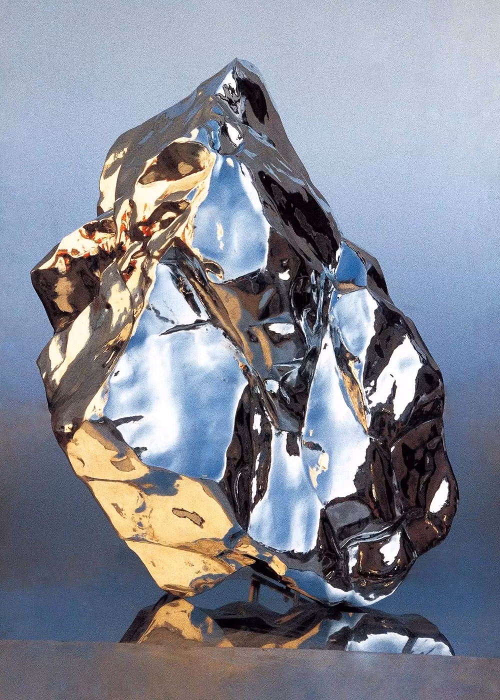 molten silver metal studio photograph -