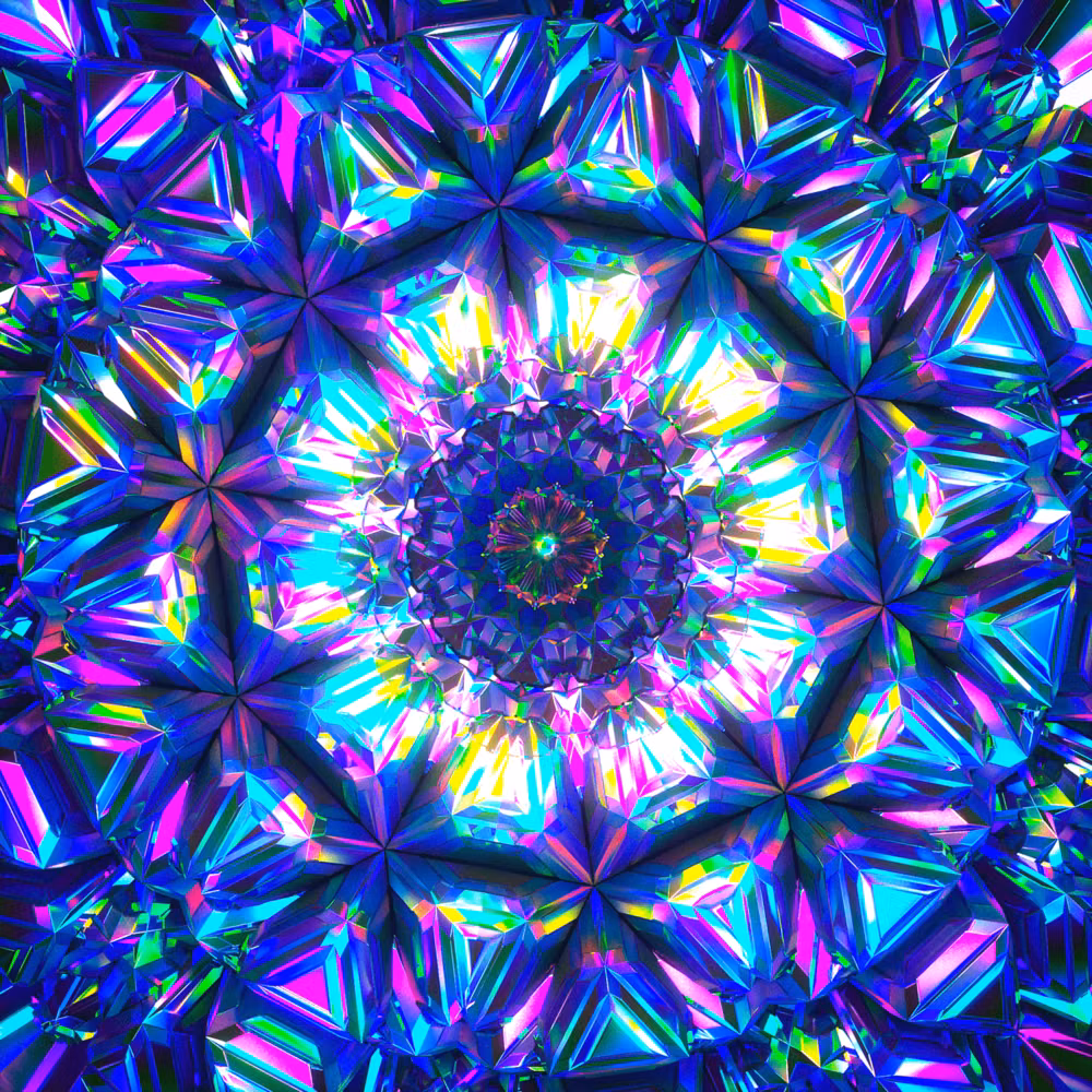 kaleidoscope glass colorful photograph -