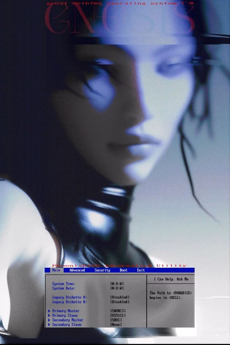 Cyberminimalism aesthetic -