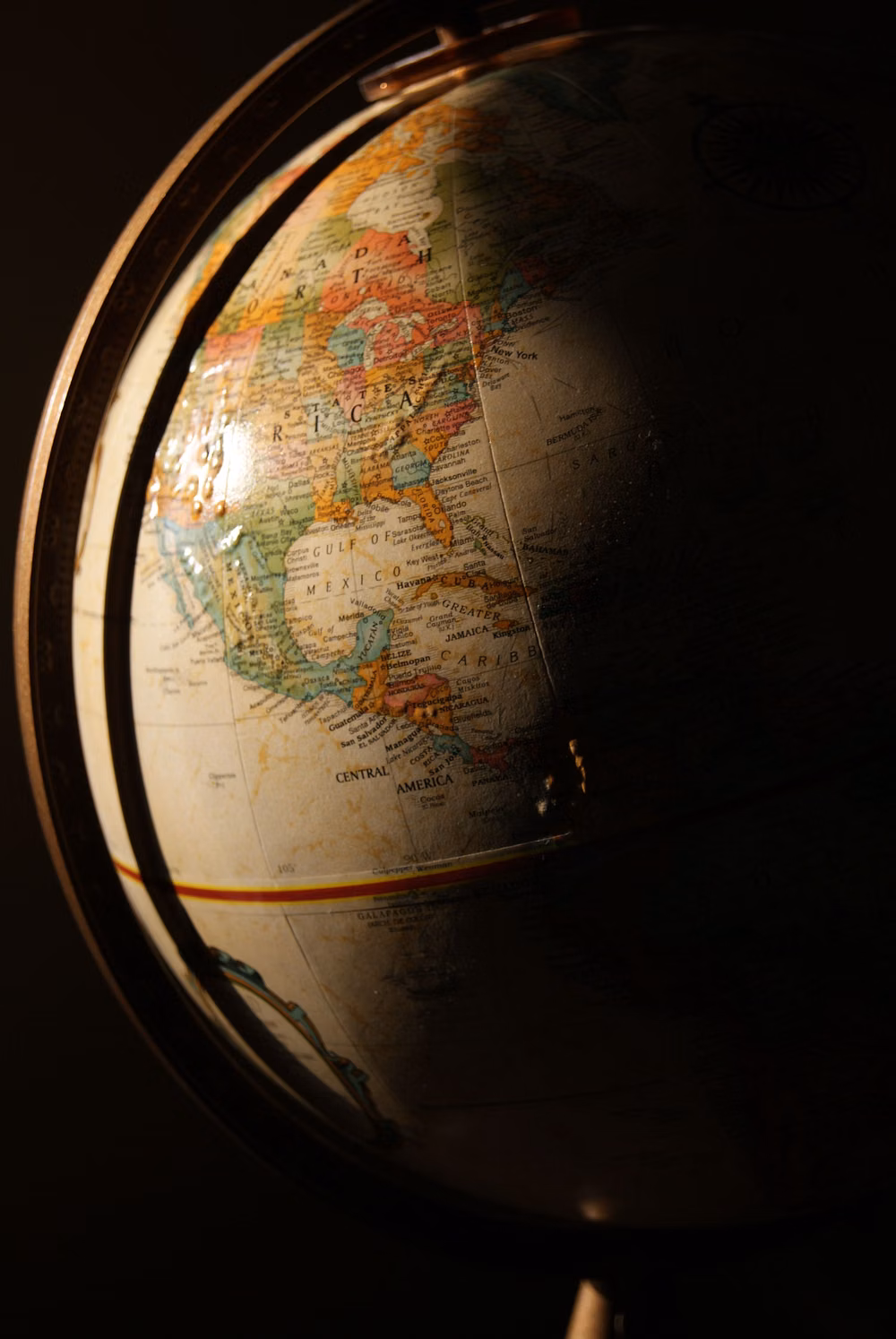 antique globe dark wood room photograph - By: me (cuppa"T" Photography) "The Dark Side of the Earth"