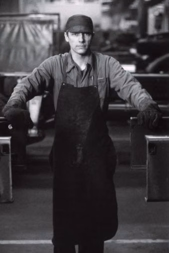1930s utility worker uniform photograph - Factory Worker