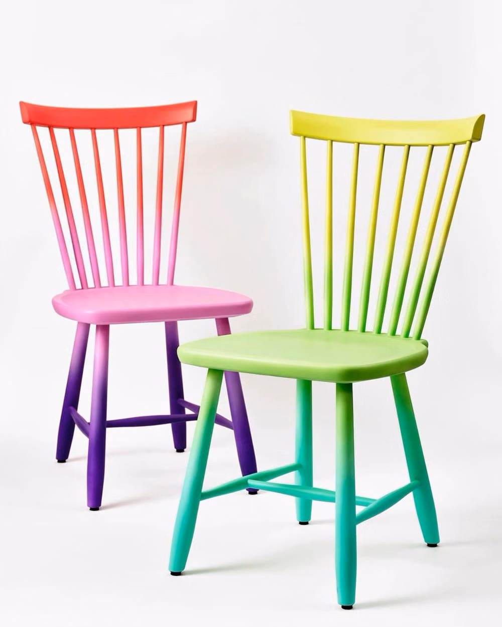 bold colorful painted furniture photograph - 
