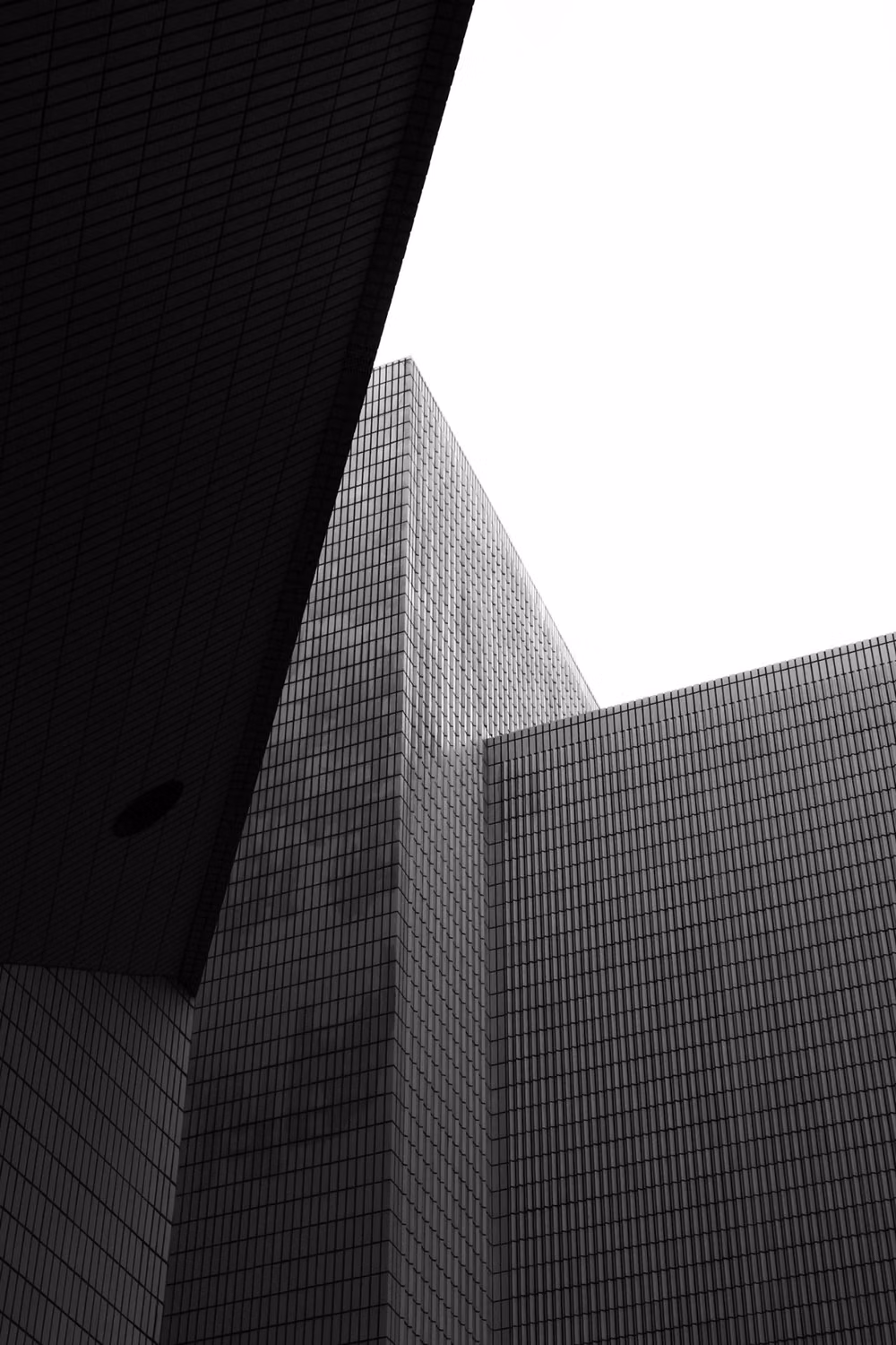 hard sunlight geometric concrete architecture photograph - Geometry / Building / Architecture