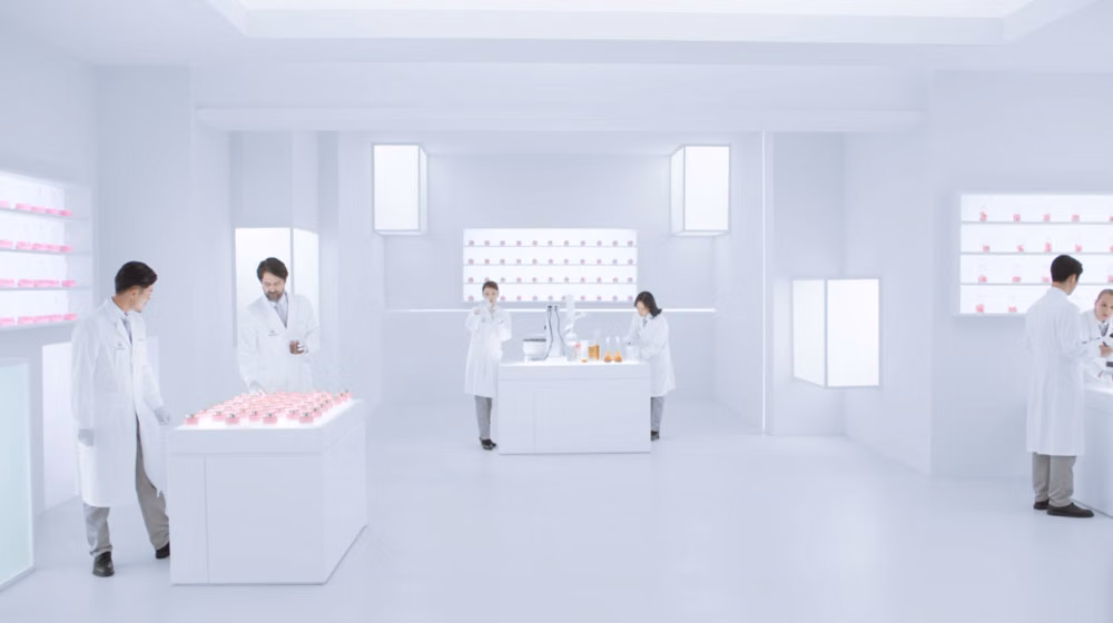 clean white robotics laboratory photograph - 