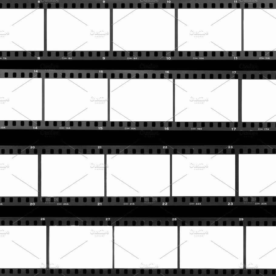photographic contact sheet loupe photograph - Contact Sheet Film by sirylok on @creativemarket