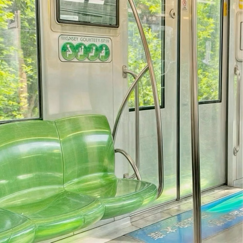Frutiger Aero aesthetic - ; frutiger aero 2000’s nintendo aesthetic nostalgia childhood tram transport futuristic city