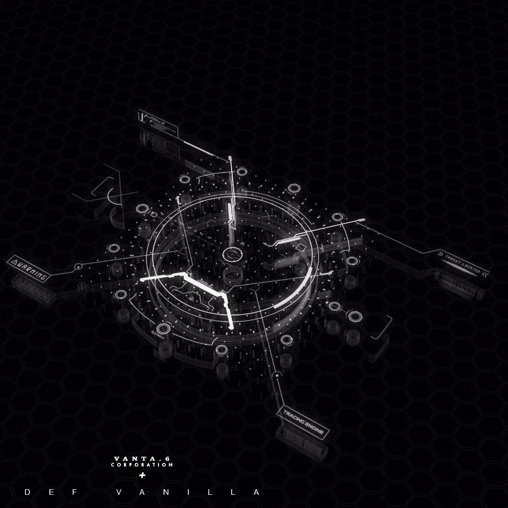 FUI / HUD aesthetic -