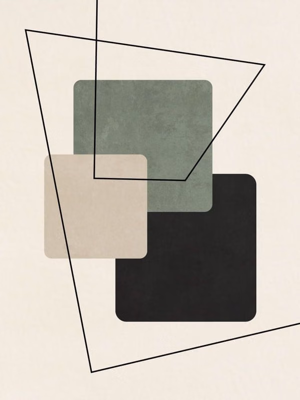 Geometric Abstract aesthetic - 