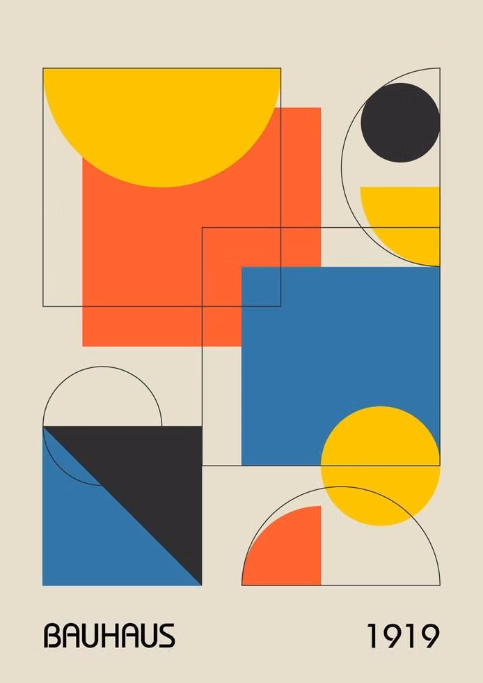 Geometric Abstract aesthetic - 