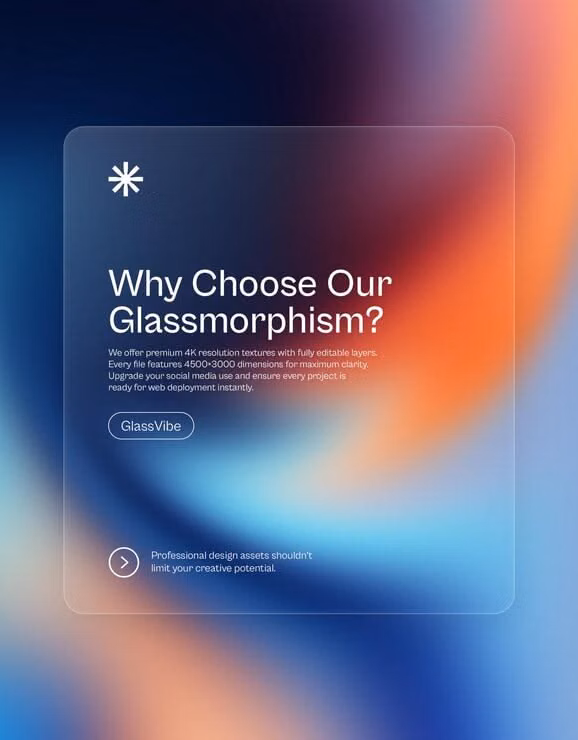 Glassmorphism aesthetic - Pixelgallery Author Portfolio | Magnific (formerly Freepik)