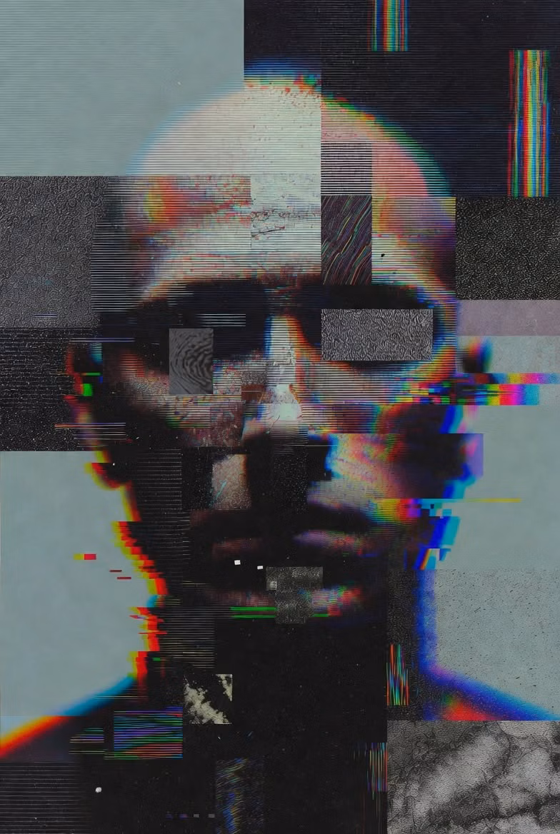 Glitch Art aesthetic - Glitch ART/ AI