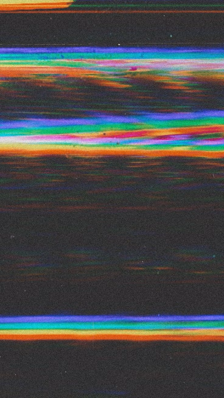 color CRT scanlines macro photograph -