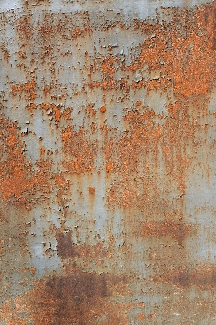 rusted scratched metal texture close up -