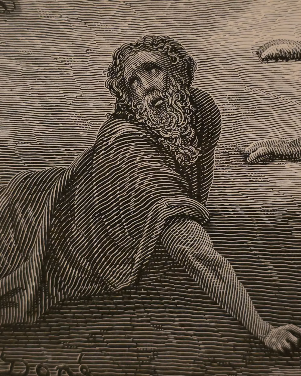 antique woodcut engraving paper close up - By far my favourite piece. That's why it's on our wall for the last couple of months. It's an antique Gustave Dore plate ftom Danteβs Purgatorio in a large antique frame. Its a stunning statement piece. Now it can be yours. Dm me if you are interested. It must be picked up due to the size. We can eather arrange a pickup or local delivery from Deeside or from an event. The list of events we are attending is on πΈsite. Worldwide shipping available Paypal invoicing π·πππ ππππ ππππππ!!!π€ππ€ π π π...