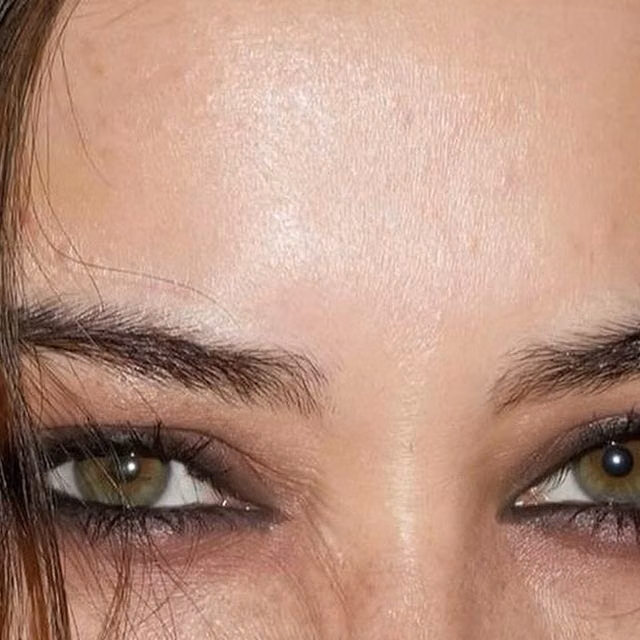 smeared black eyeliner close up photograph - @faireyfits on Instagram: "black under eye liner >"
