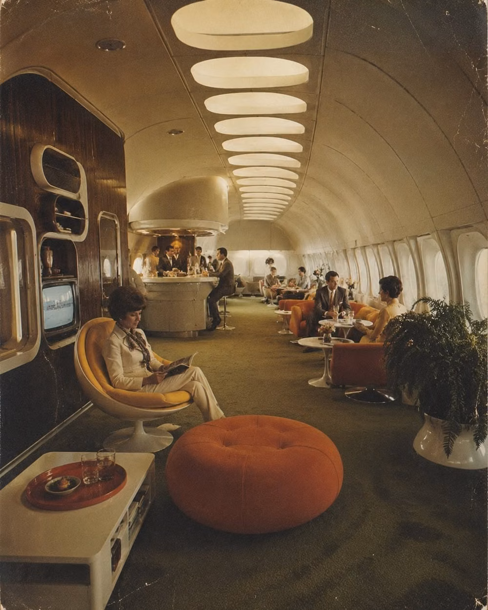 Jet Age Optimism aesthetic -