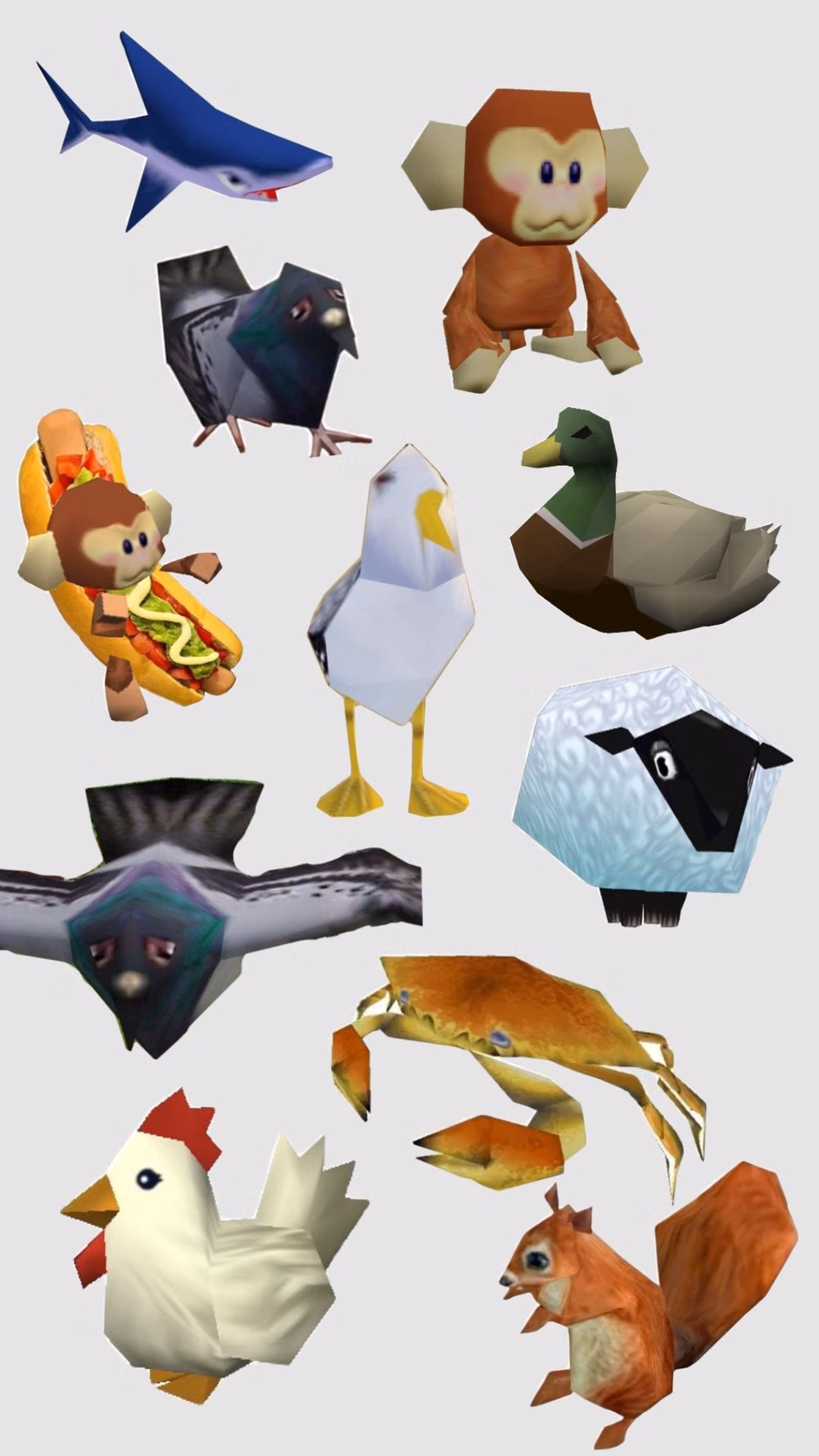 Low-Poly UI aesthetic -