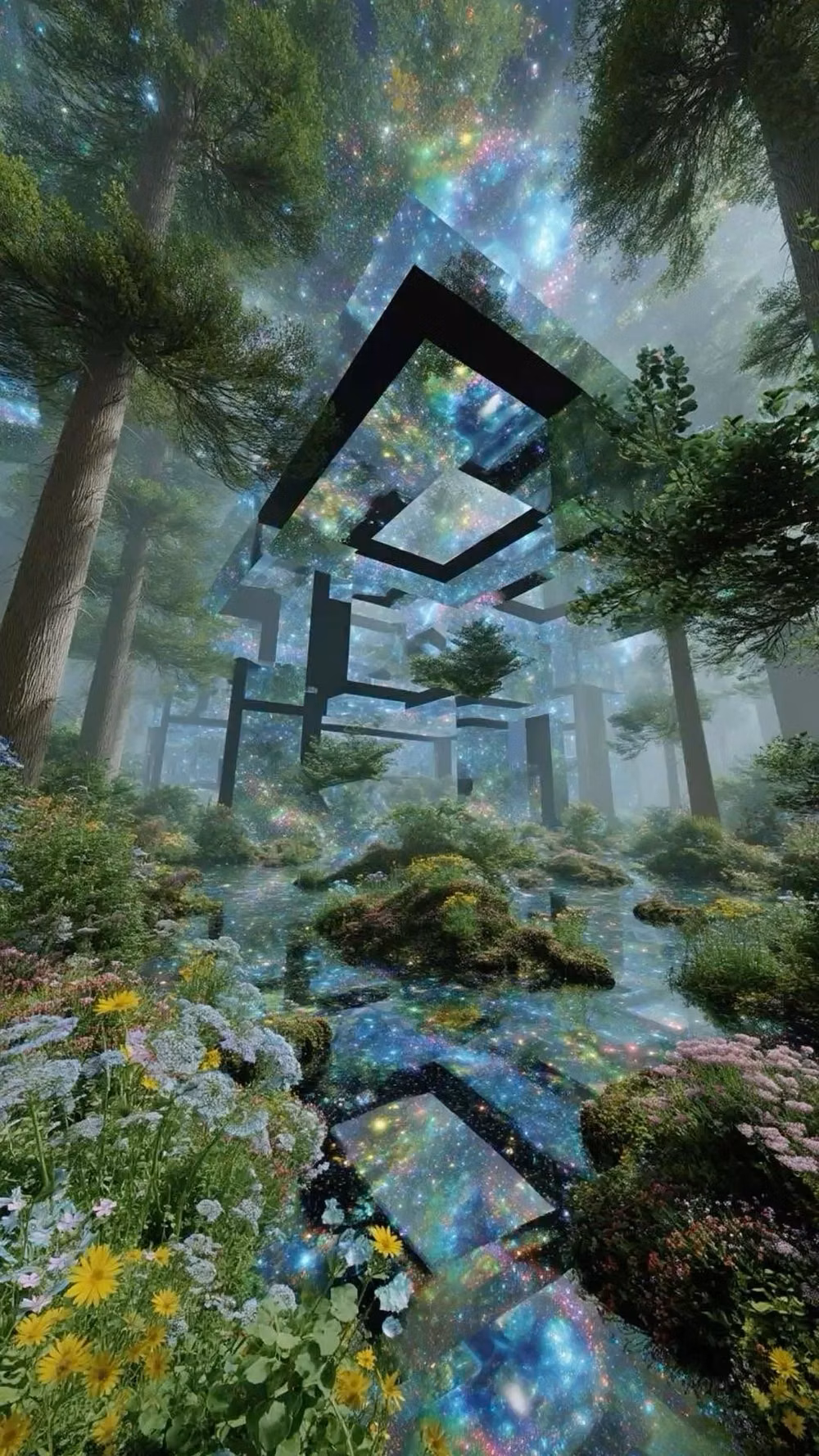 Luminous Eco-Skeuomorphism aesthetic -