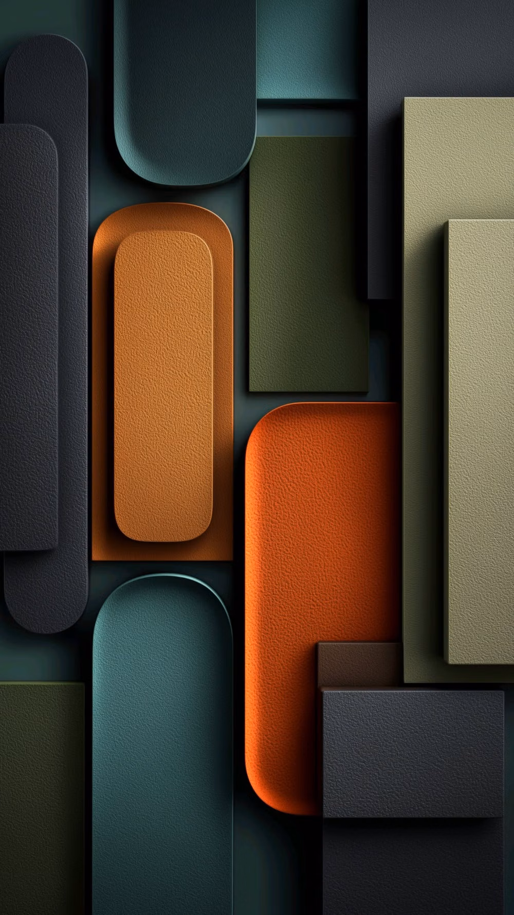 Material Design aesthetic -