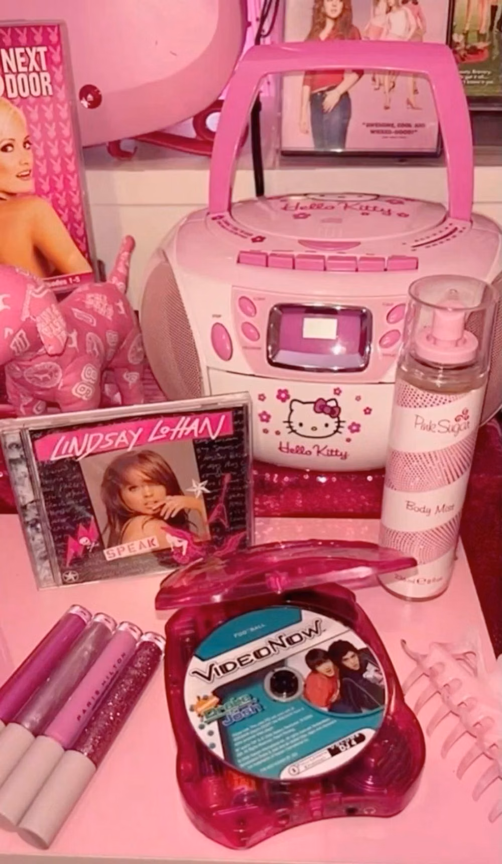 McBling aesthetic - #mcbling #trashy #aesthetic #2000s #nostalgia #y2k #hotpink #victoriasecretpink #life