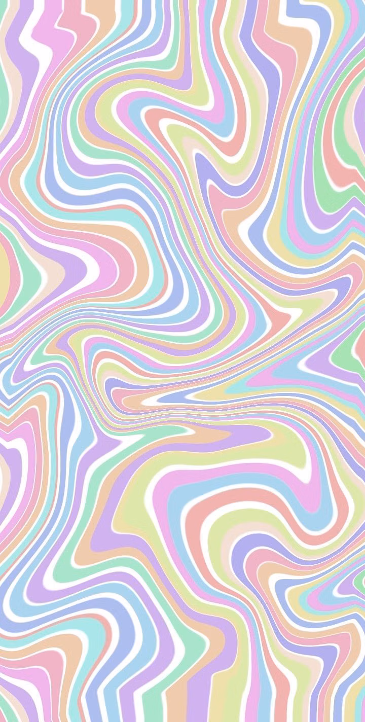 colorful squiggle laminate pattern close up - 