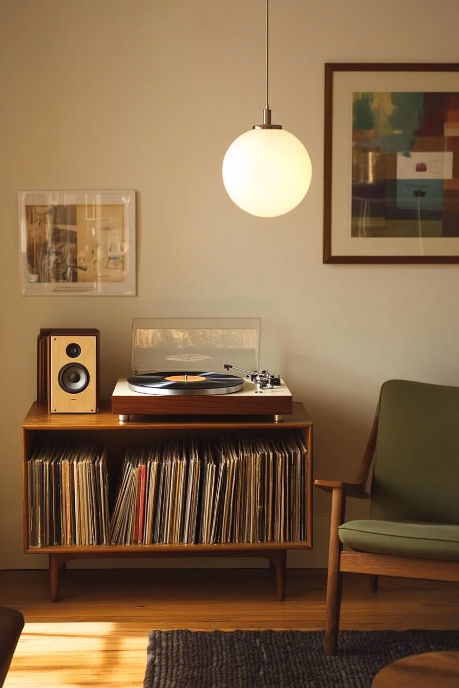 Mid-Century Modern aesthetic - Discover chic mid-century modern ideas for cozy, stylish living spaces. Retro furniture, warm wood tones, and clean lines create timeless, inviting interiors perfect for apartments and small rooms