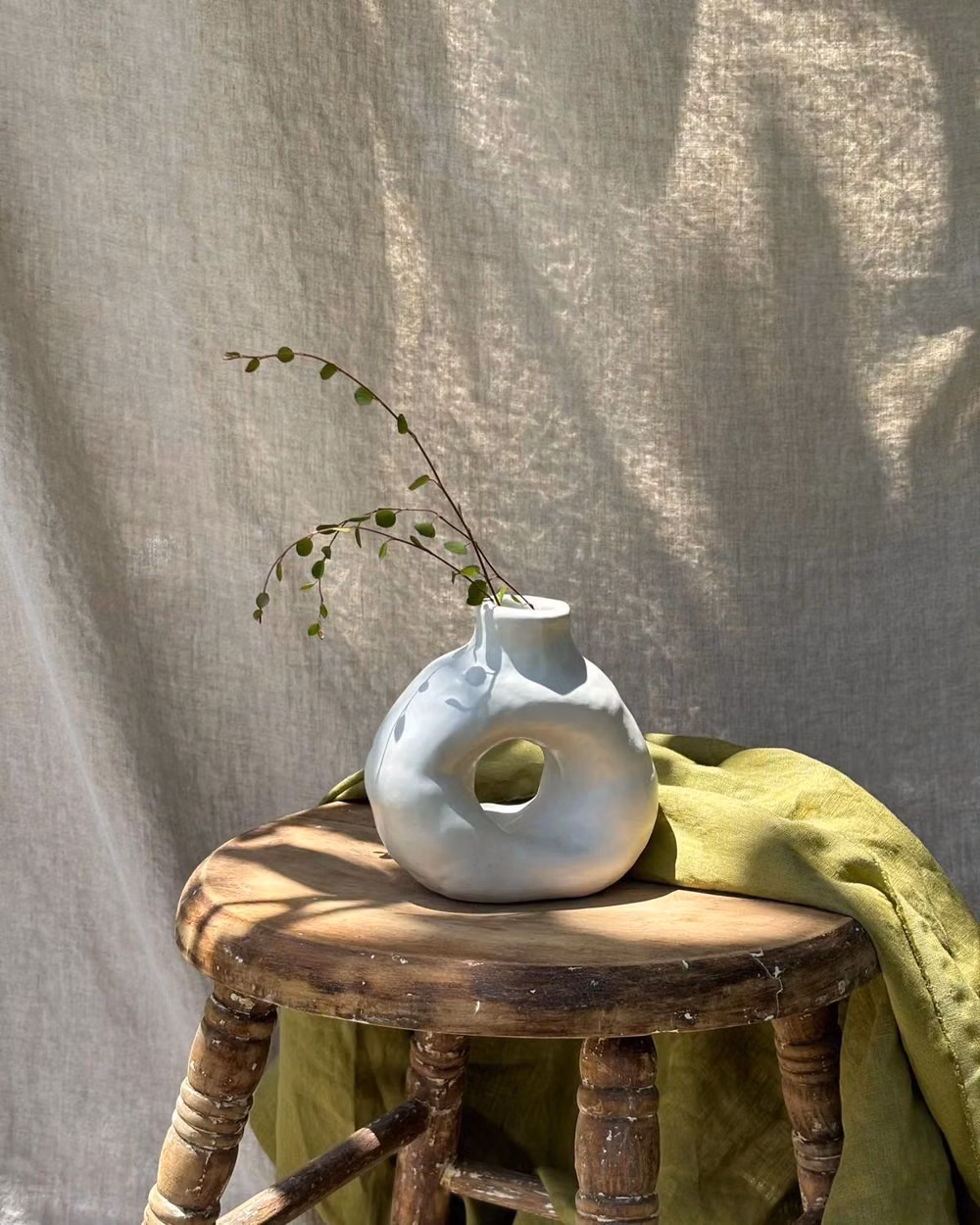 unglazed neutral ceramic pottery studio photograph - Tomorrow is the day!!! The website will be live at 10 a.m.! Go grab your unique piece of pottery, and I hope you love them as much as I loved making them!🫶🏼 #pinchedpottery #ceramics #pottery #handbuiltceramics #whiteclayceramics