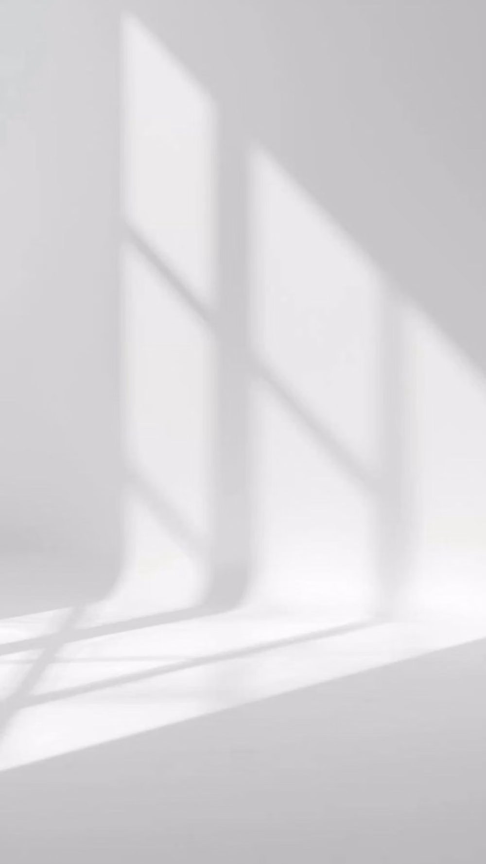 empty white gallery wall natural light photograph -