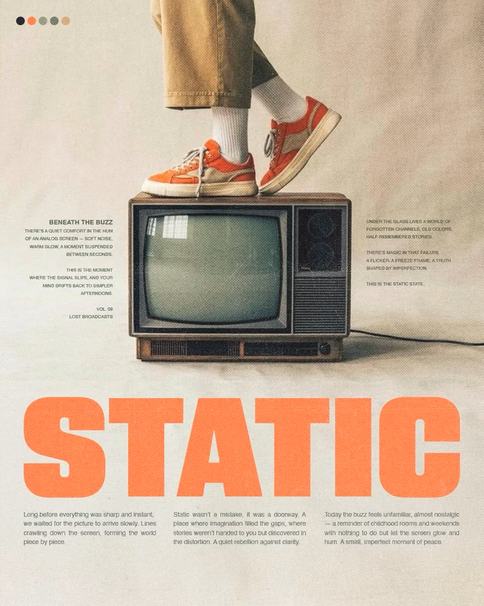 Neubrutalism aesthetic -