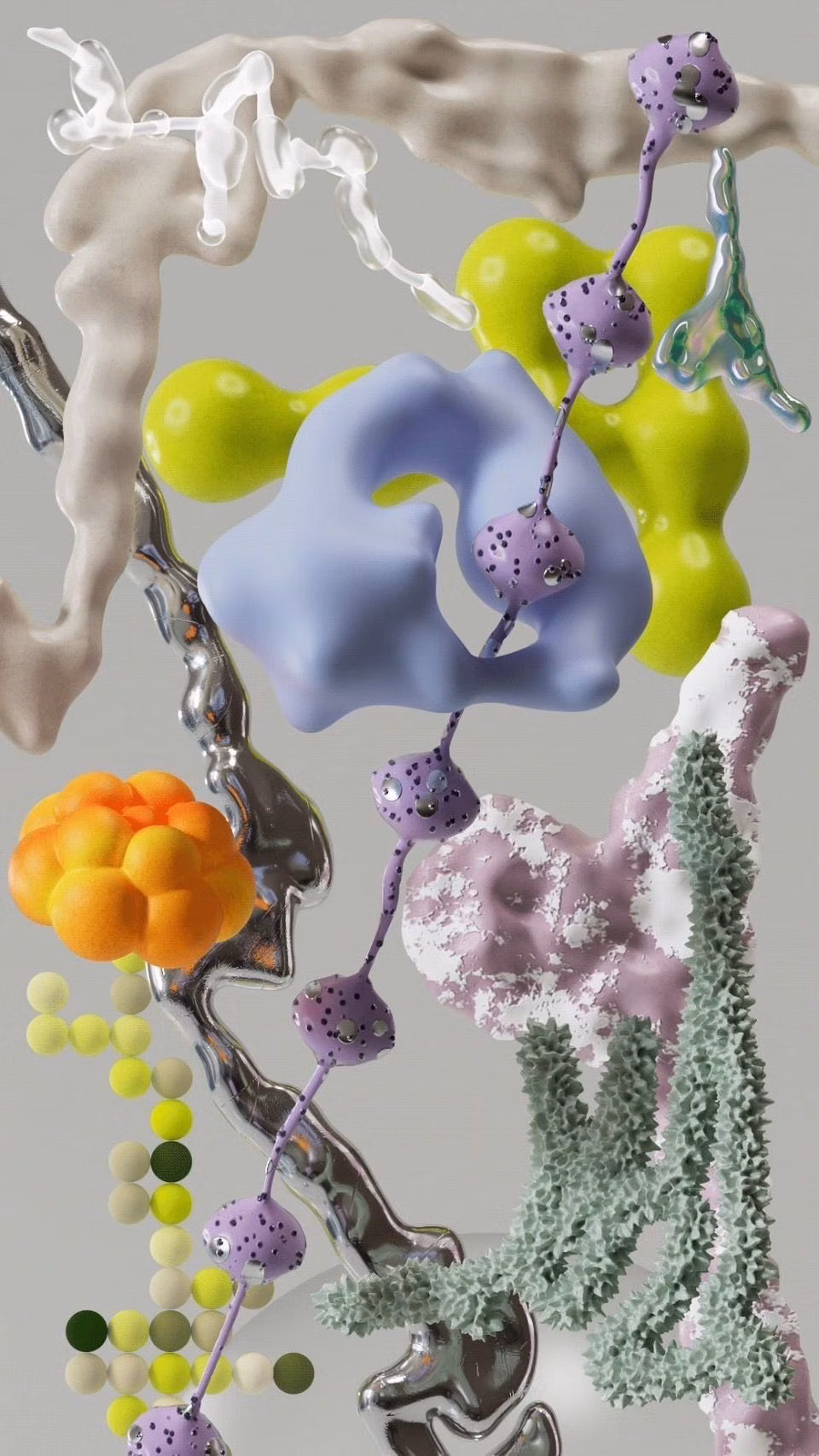 Organic / Blob Design aesthetic -