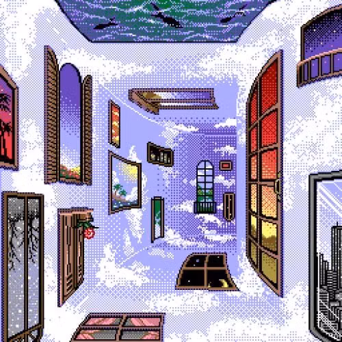PC-98 aesthetic -
