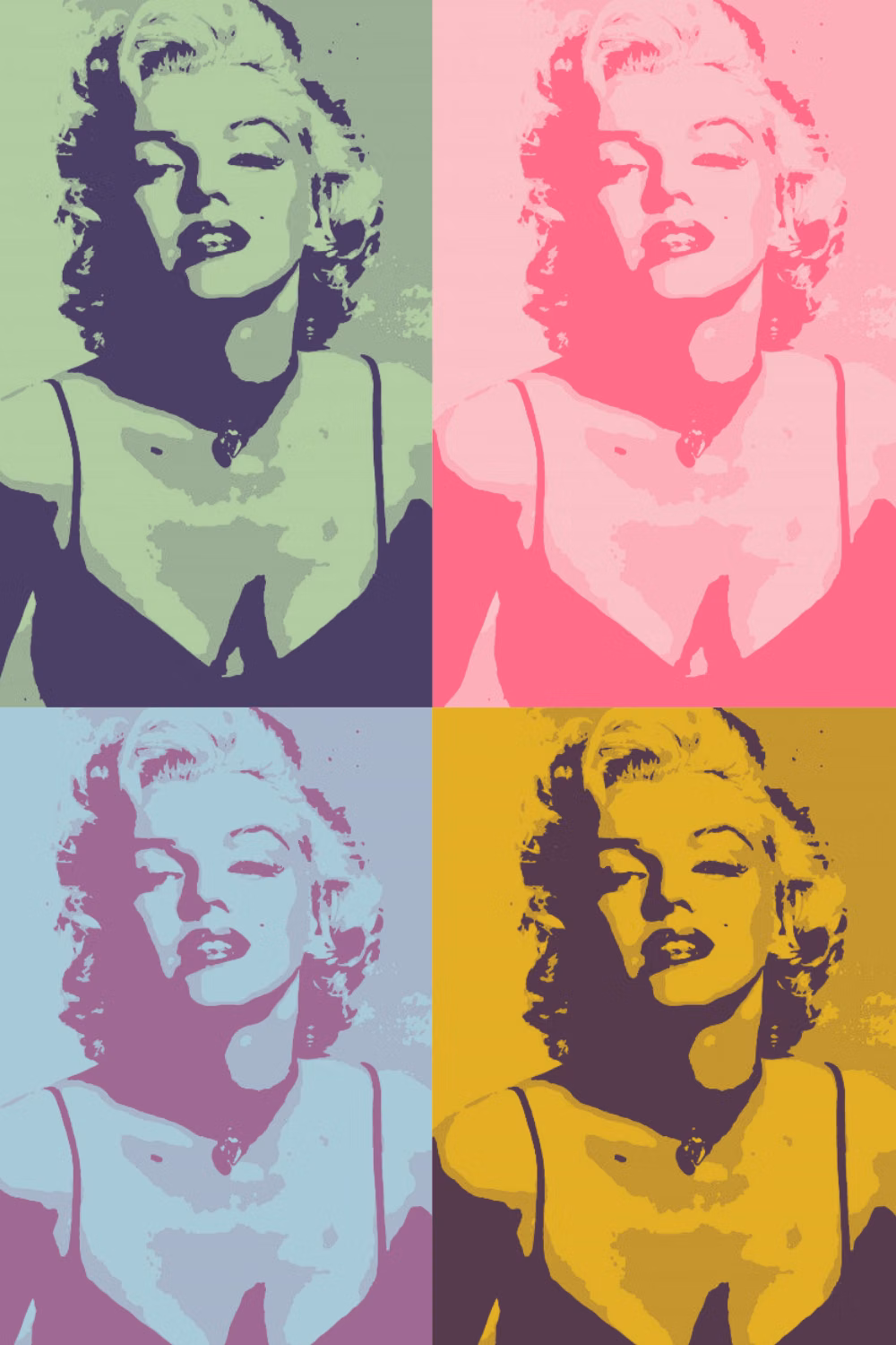 Pop Art aesthetic -