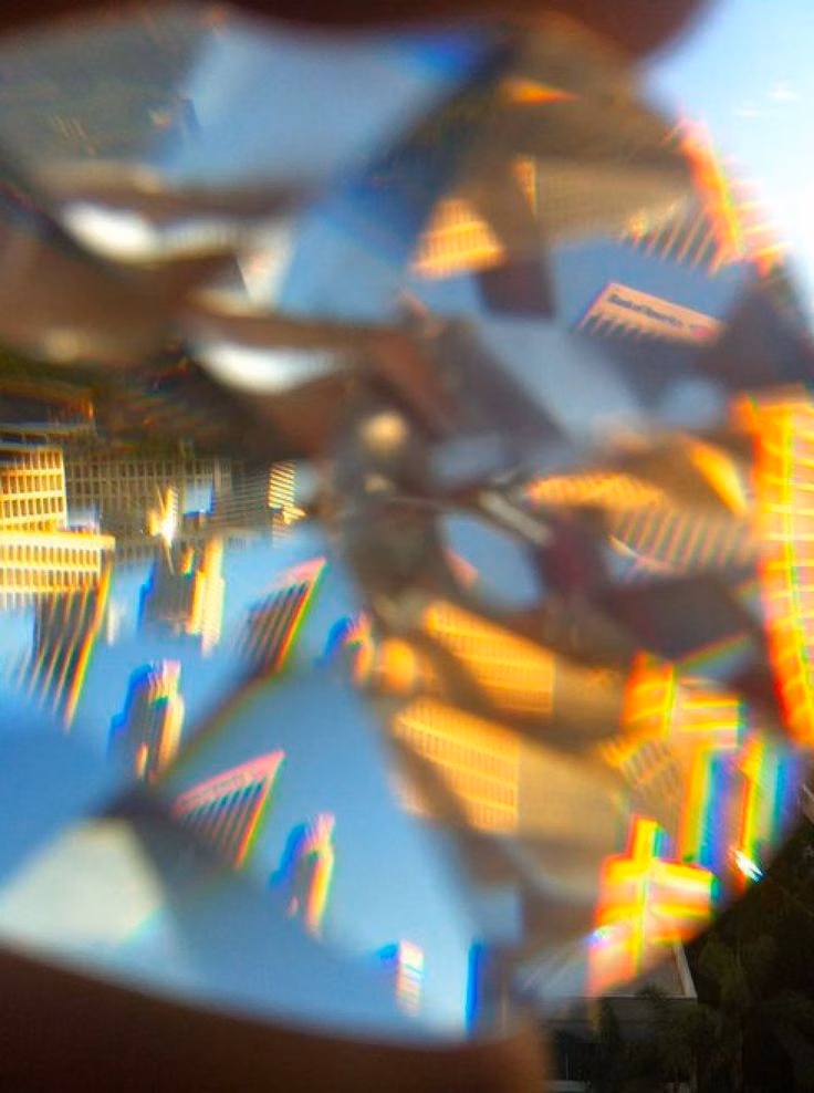kaleidoscope glass reflections photograph -