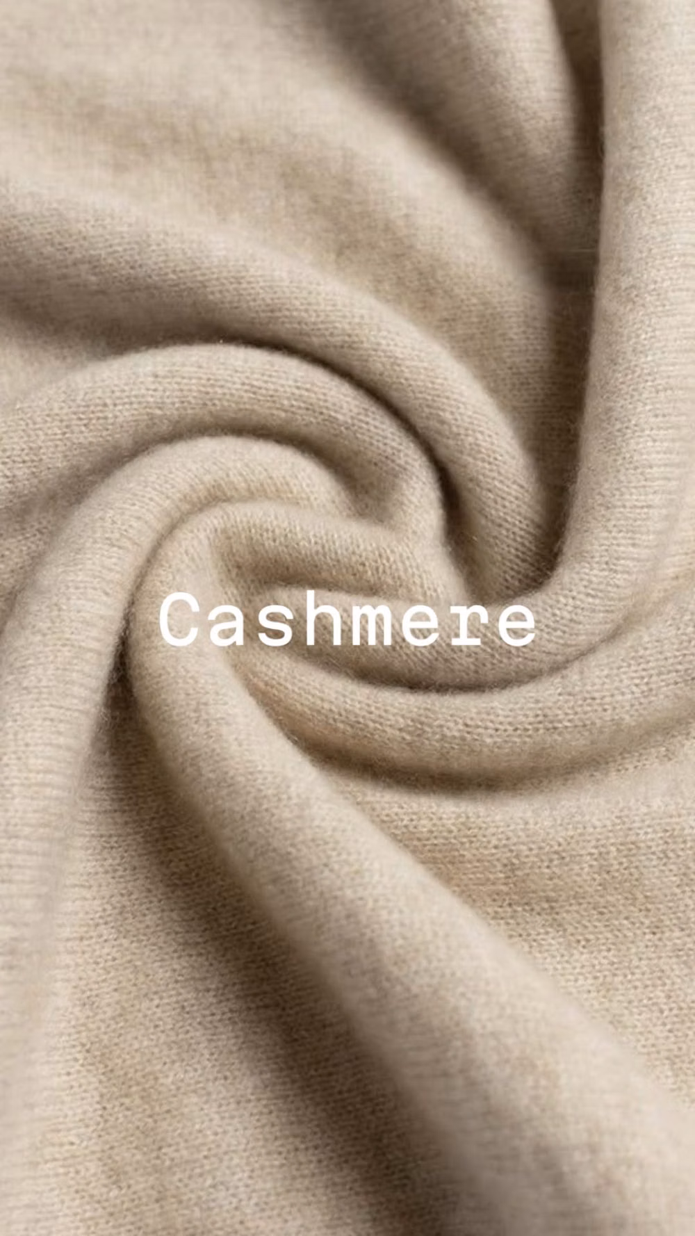 neutral cashmere fabric weave macro photograph - 