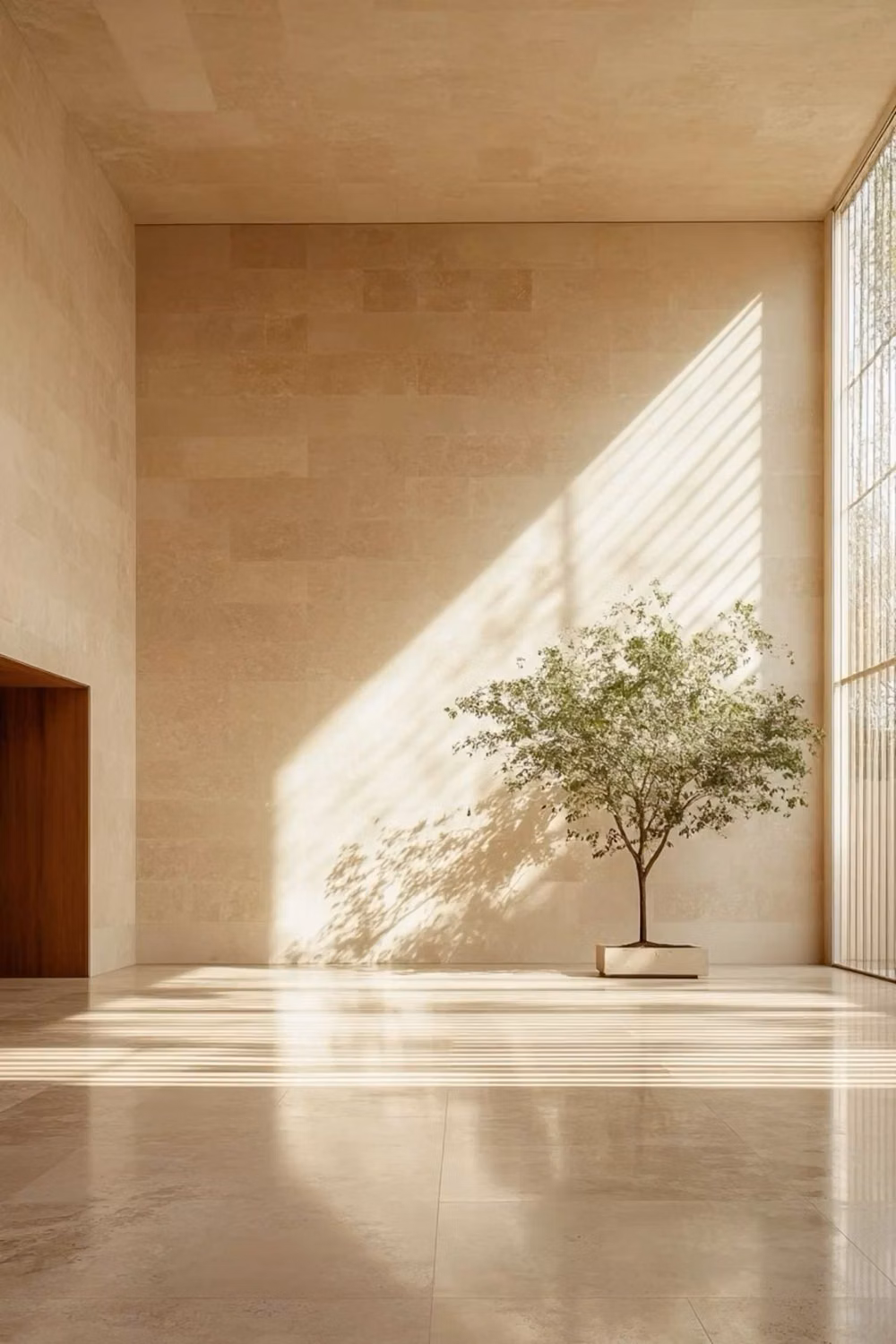 minimal stone architecture soft light photograph - 