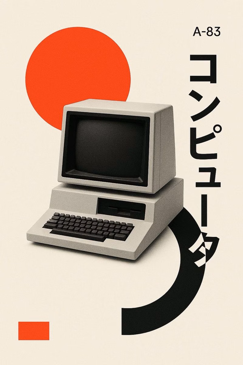 Retro Computing aesthetic -