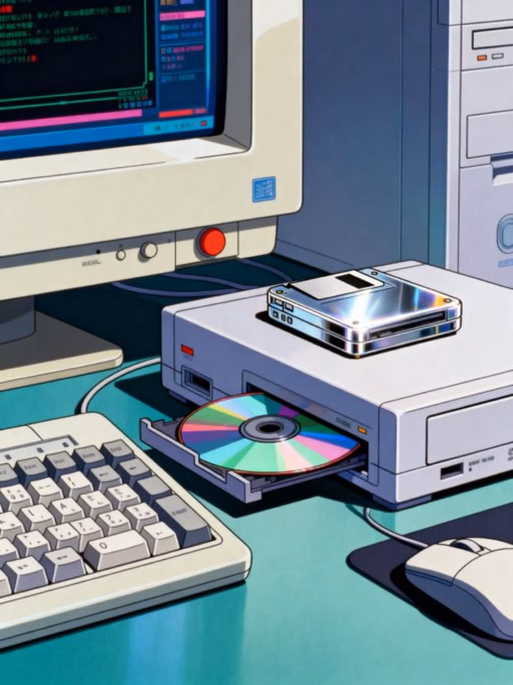 Retro Computing aesthetic -
