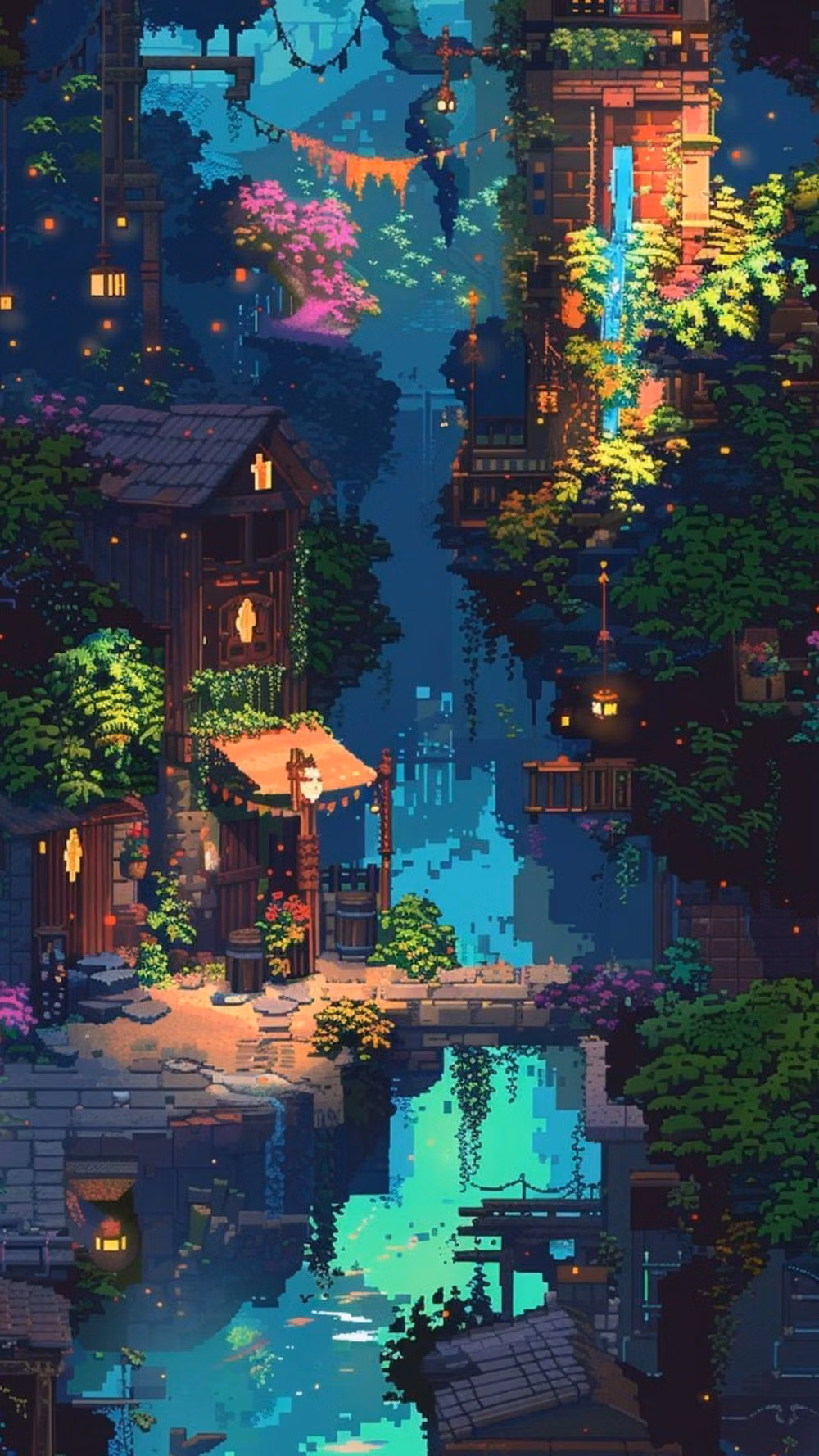 RPG Pixel Art aesthetic - 