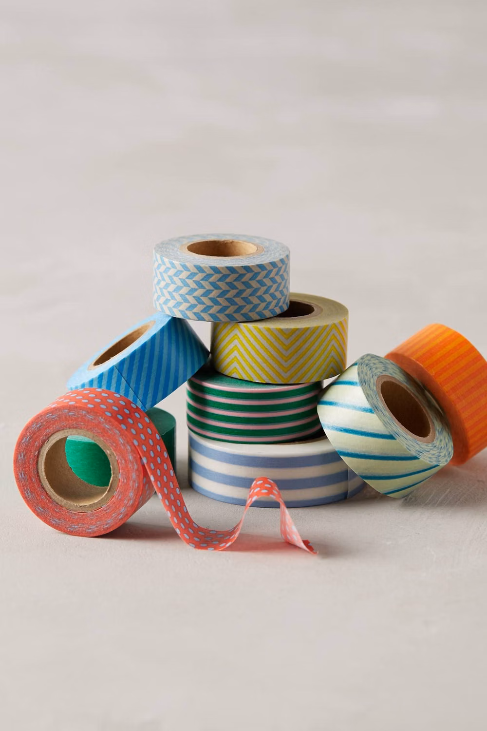 colorful washi tape rolls overhead photograph - Washi Tape!