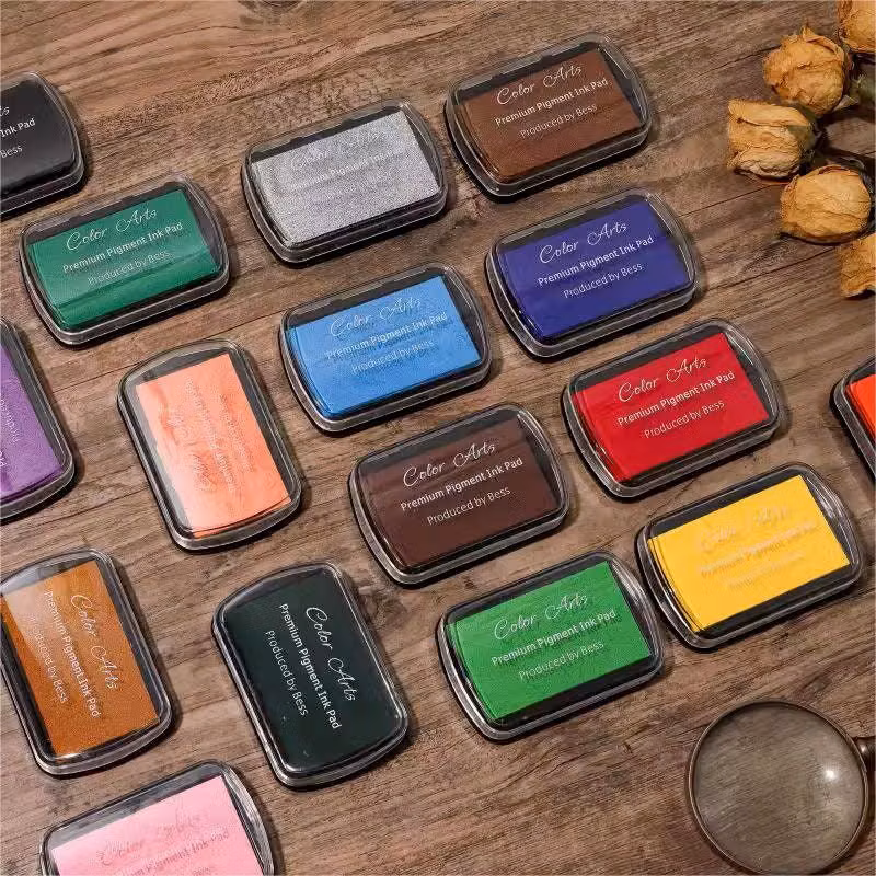 rubber stamp collection ink pads photograph - Ink Pad There are 16 colors to choose from. Color: Like the picture shown Size: 9X6cm ( ink size: 7.5X4.5cm) -Prepare Time: Items on hand. We would send the order within 1-3 business days. -Shipping Time: 7-20 days to US / 2-3 weeks to CA / 2-4 weeks to another country -Your money is Guaranteed, Try It RISK-FREE Today! Hope we can give more buyers a better shopping experience. Please feel free to contact me with any questions. ♥Favorite my shop and check out my other items as we're adding new items everyday♥ If you need to order in bulk, please feel free to contact me with the items you need and their quantities and you will get a reasonable price. Feel free to order from me.