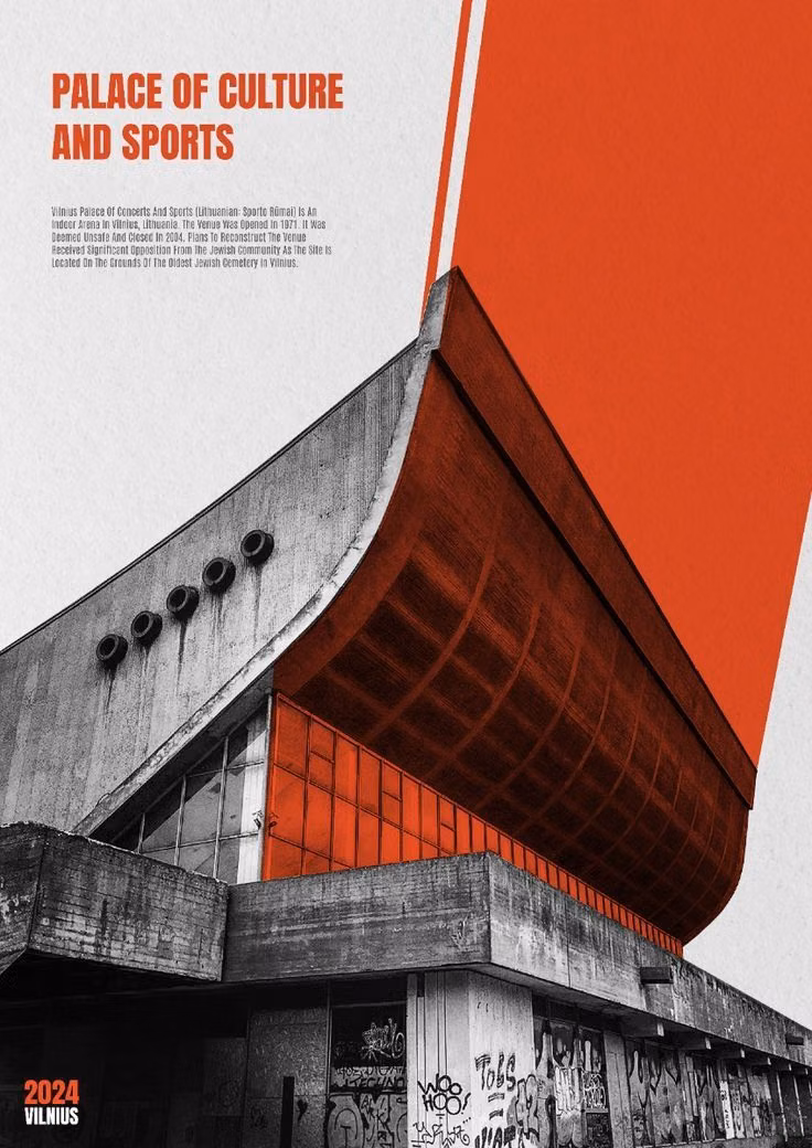 Sports Brutalism aesthetic -
