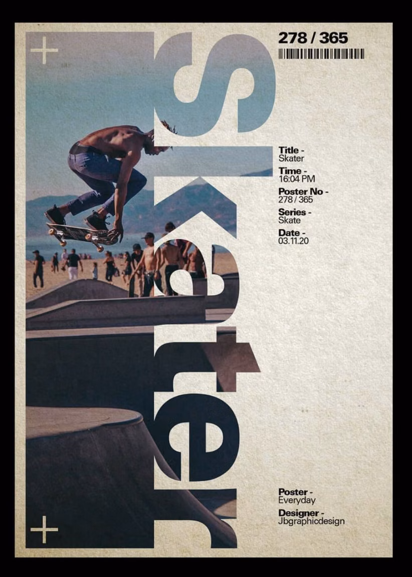 Sports Brutalism aesthetic -