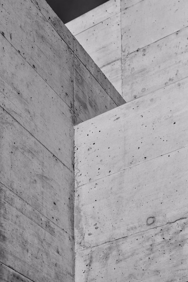 raw concrete stadium structure photograph -