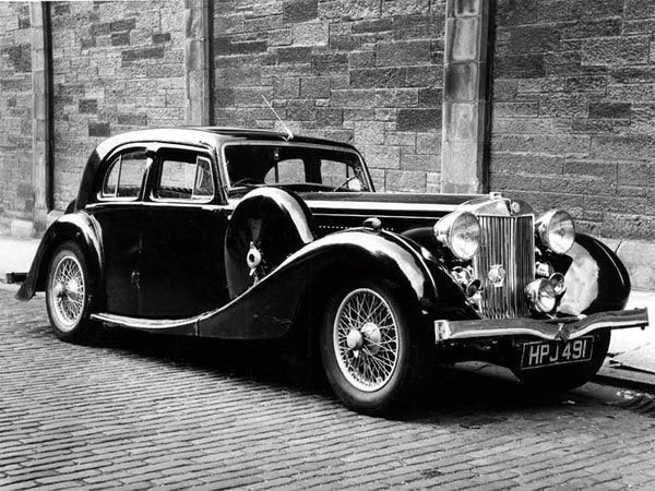 1930s teardrop automobile photograph - 1939 MG WA Saloon | 1930s Luxury Cars | Pinterest | S Car, 1930s ...