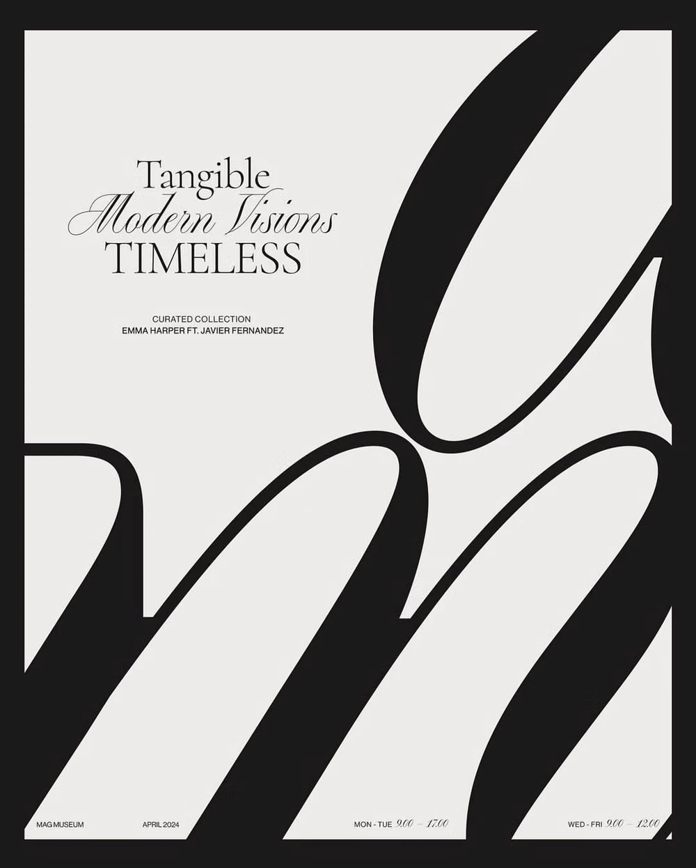 Type-First Design aesthetic - Fonts Minimal | Instagram